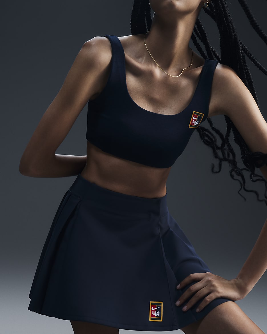 Nike crop top and skirt on sale